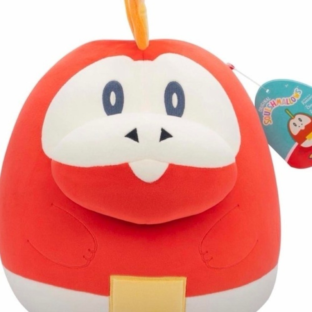 Squishmallows Pokemon Fuecoco 10 Inch Plush Red Fire Type Starter Toy NWT